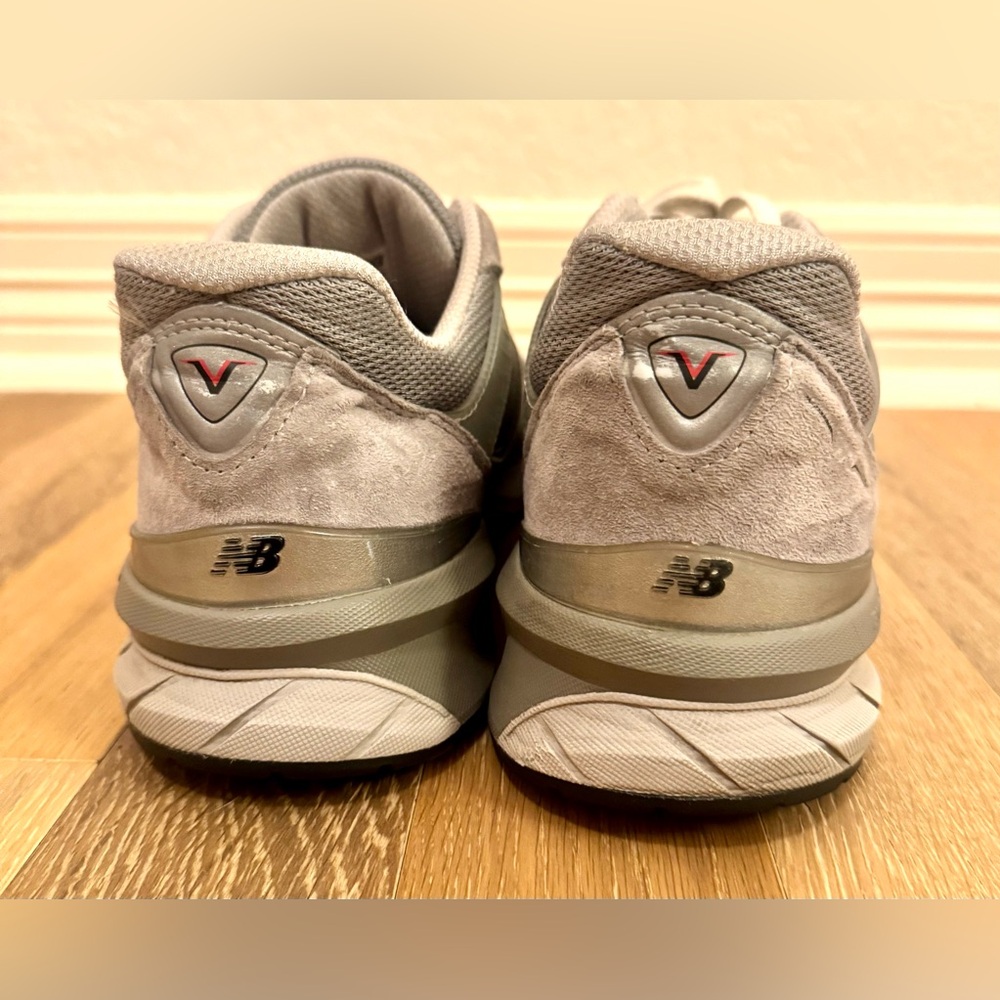 New Balance Men’s 990 GL5 Gray and White Athletic Shoes Size 12 Like New - Picture 5 of 10